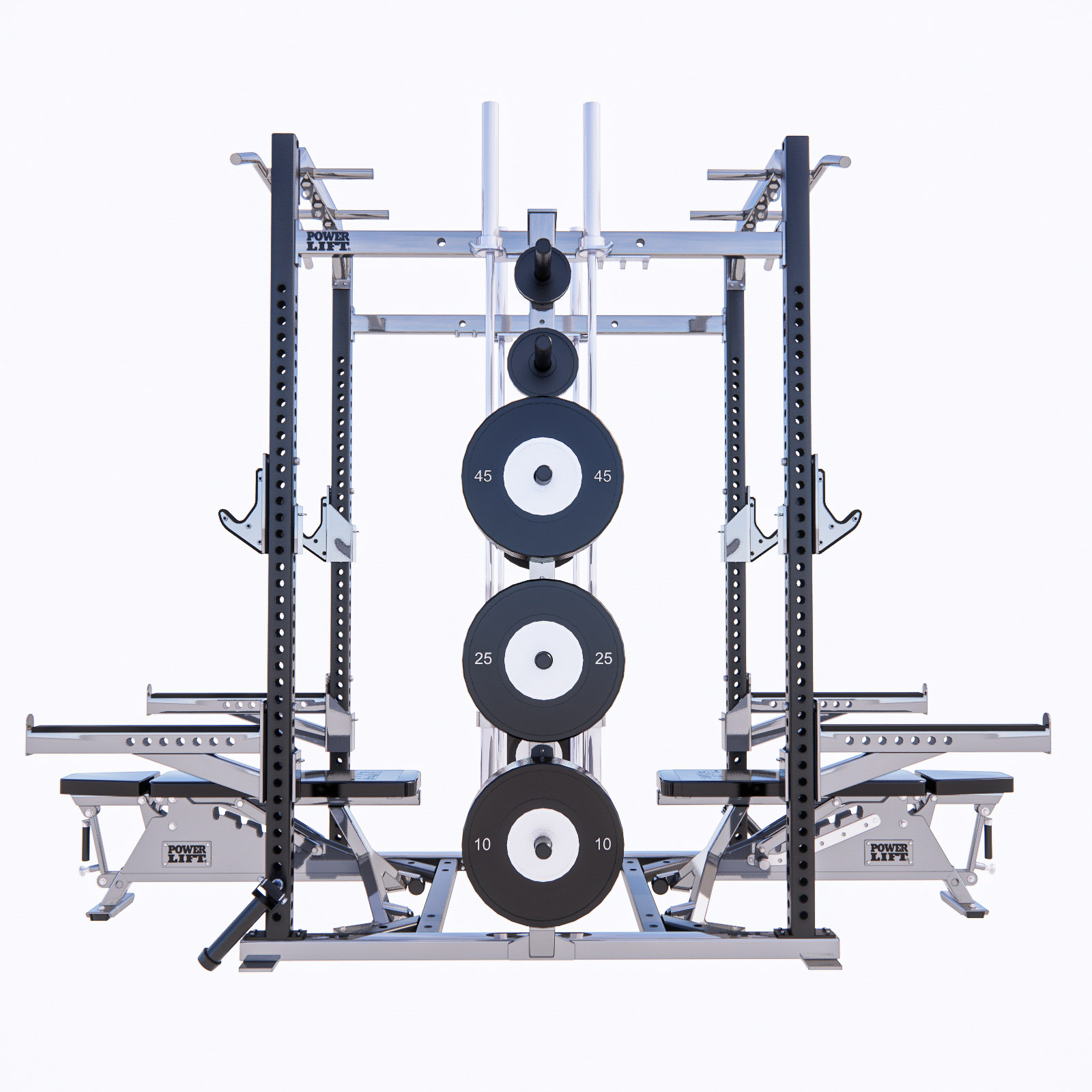 Pro Series 3x3 Combo Rack Power Lift